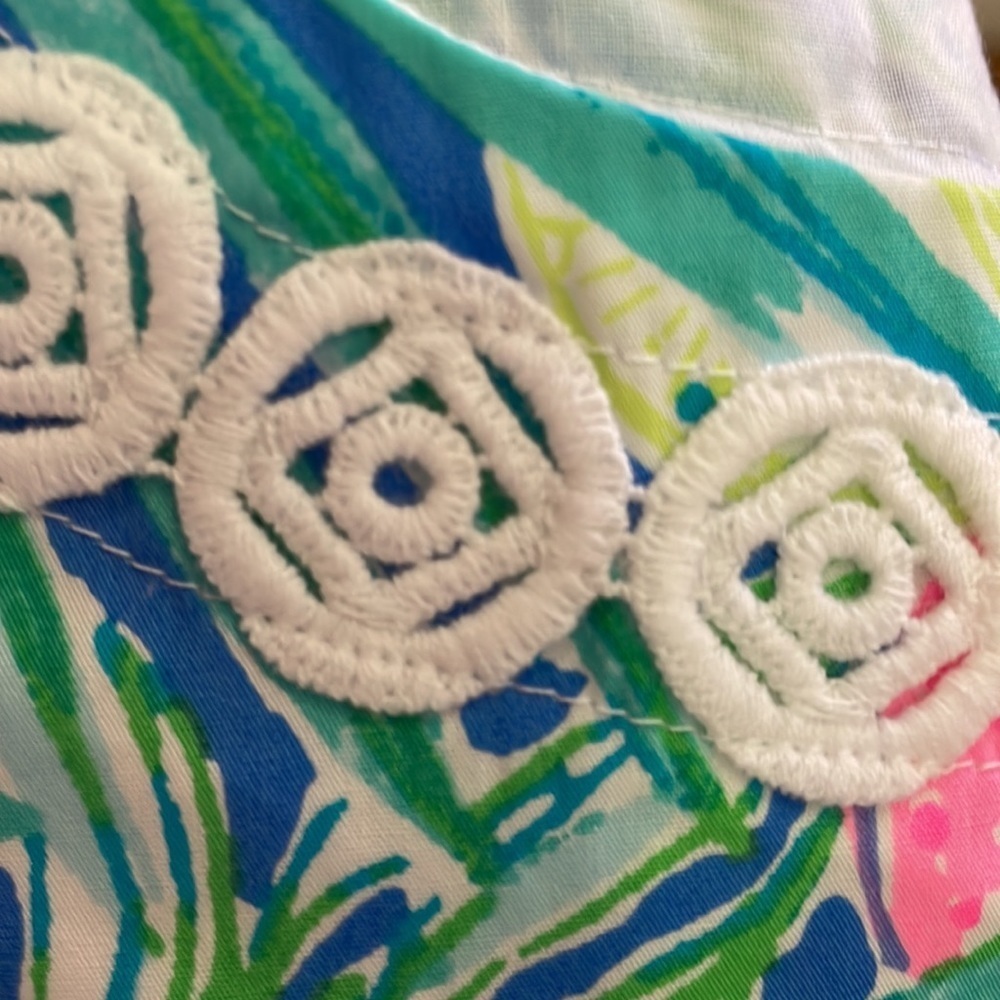 Lilly Pulitzer girls little Lilly classic shift dress Multi Swizzle sizes 7& 10 - Picture 7 of 12